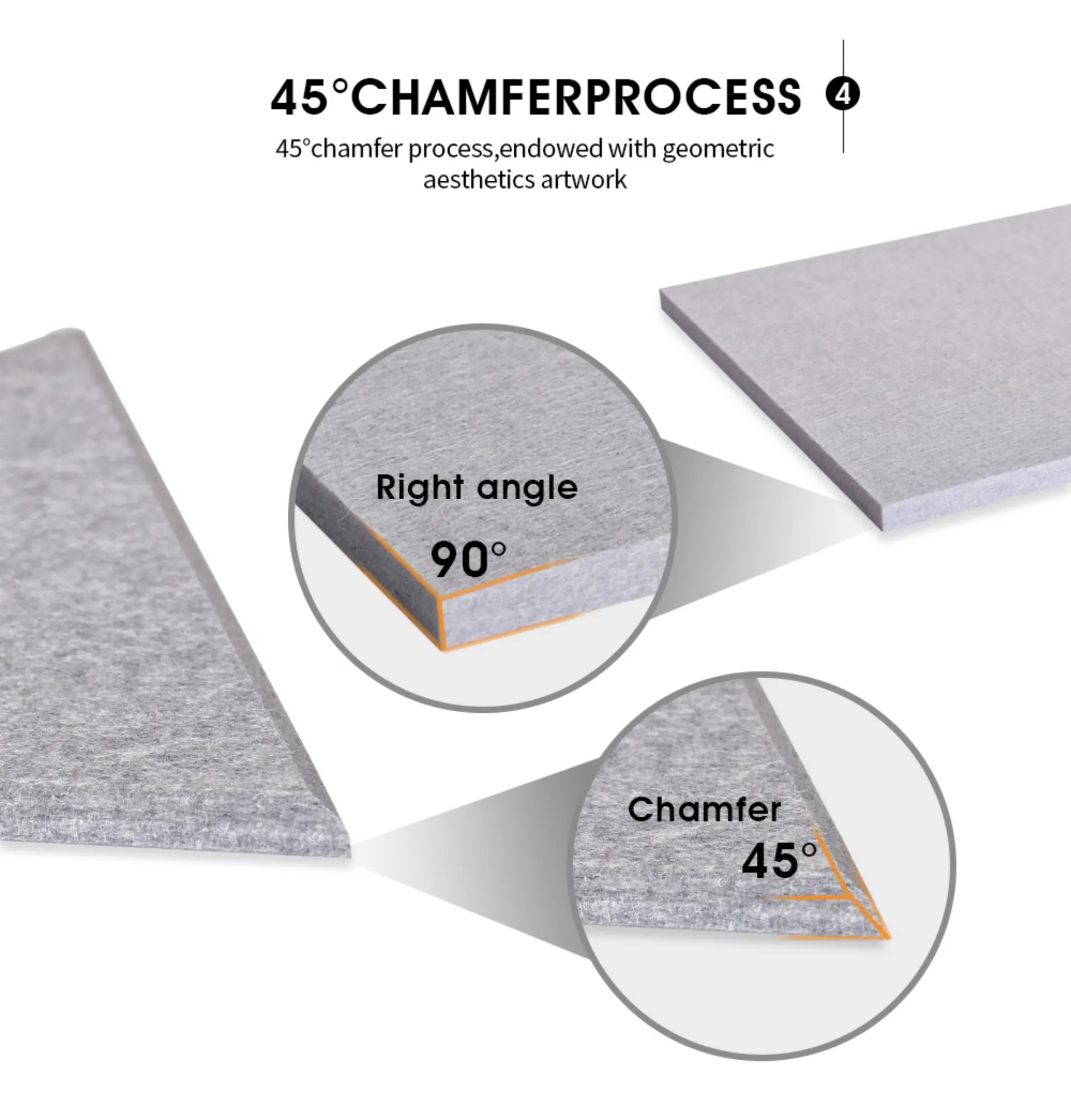 5felt 3D fiber acoustics panel